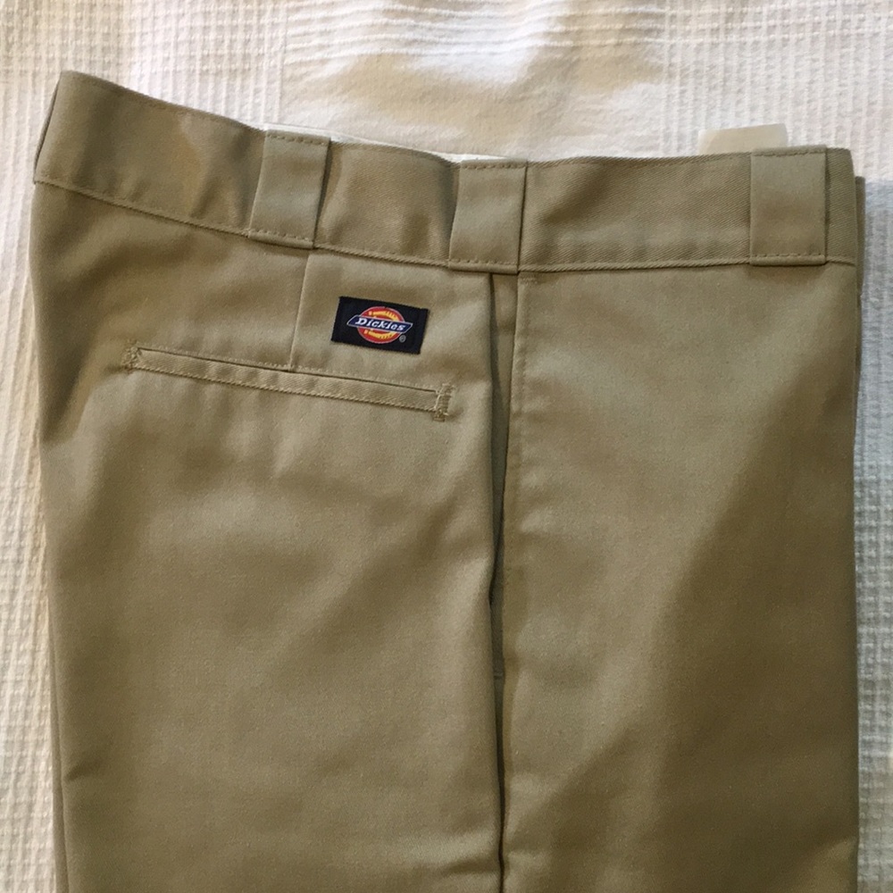 Men’s flannel lined Dickies khaki pants 34x30